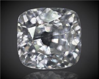 White Zircon Natural Certified 6.66 CTS... ( 85481 )